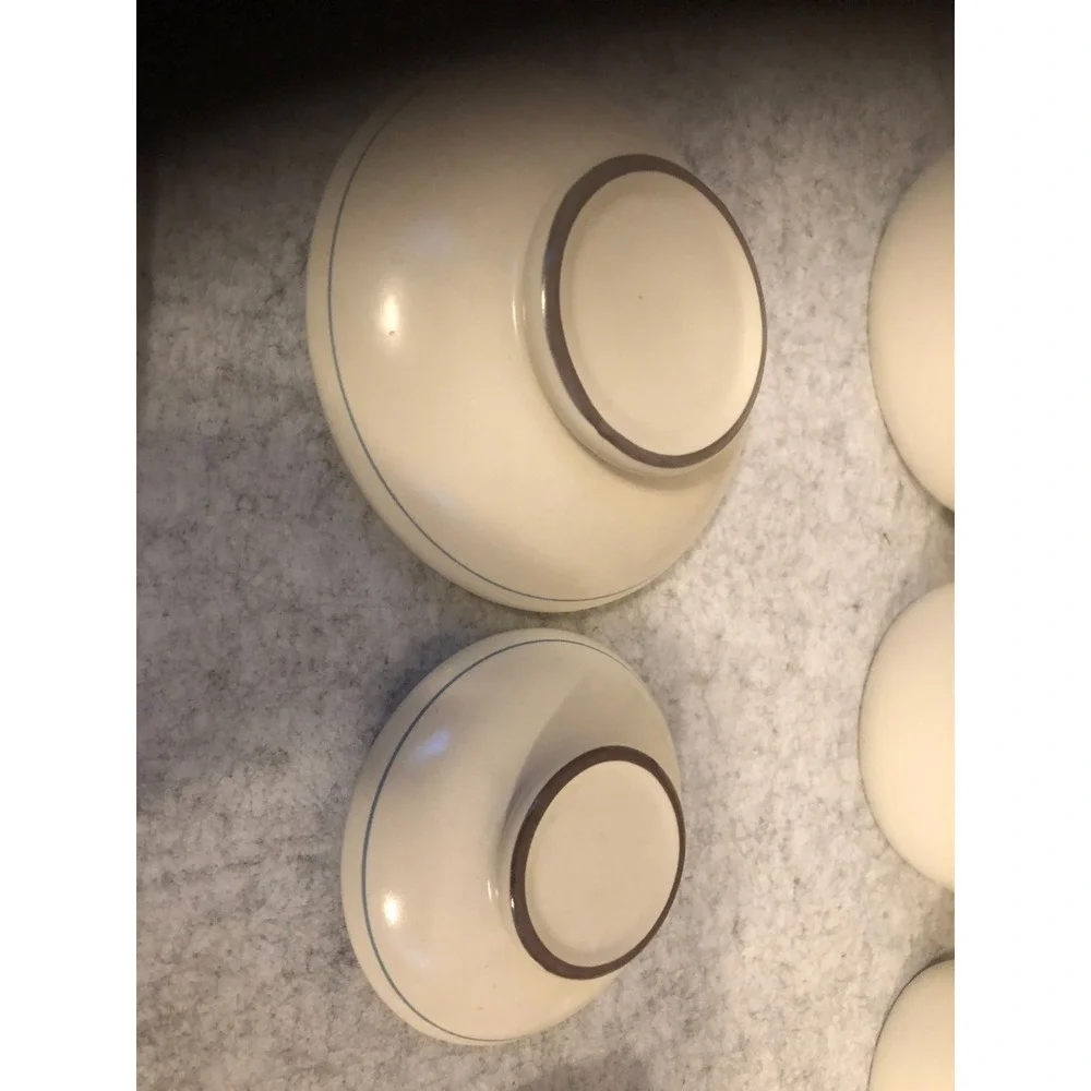 Vintage Mikasa Intaglio Garden Harvest 4 Canister Set w/ Lids (8-pcs)